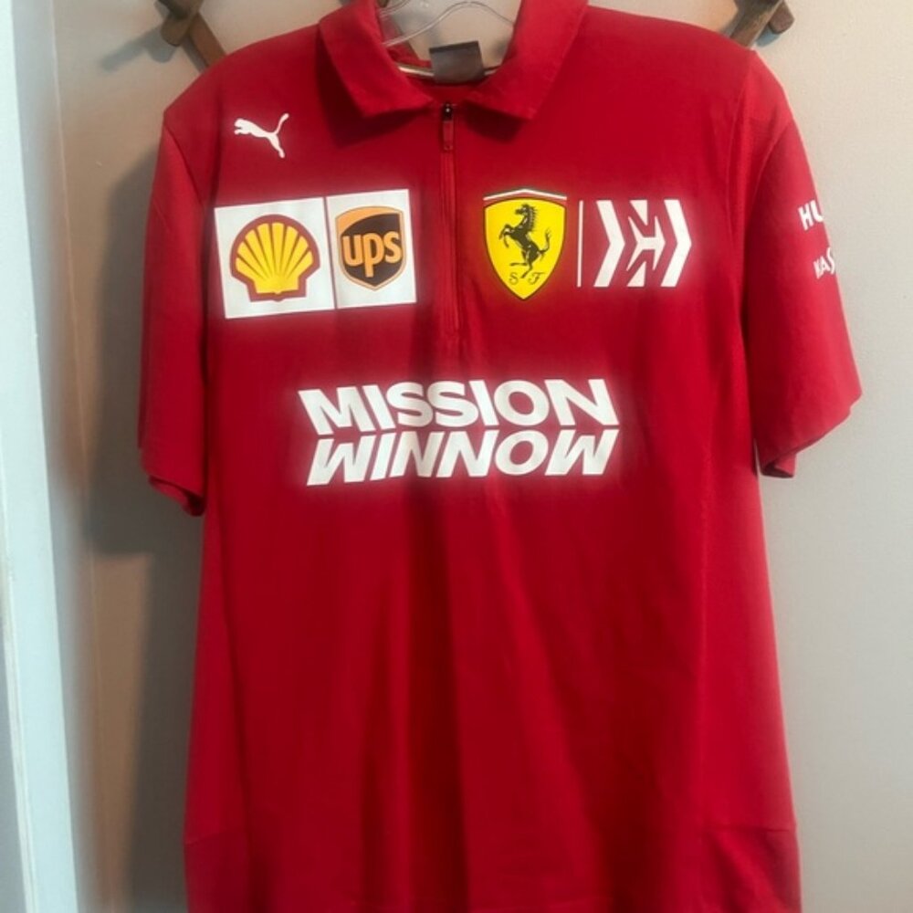 Puma Scuderia Ferrari Team Racing Jersey 2018 Official Licenced Shirt 76252801